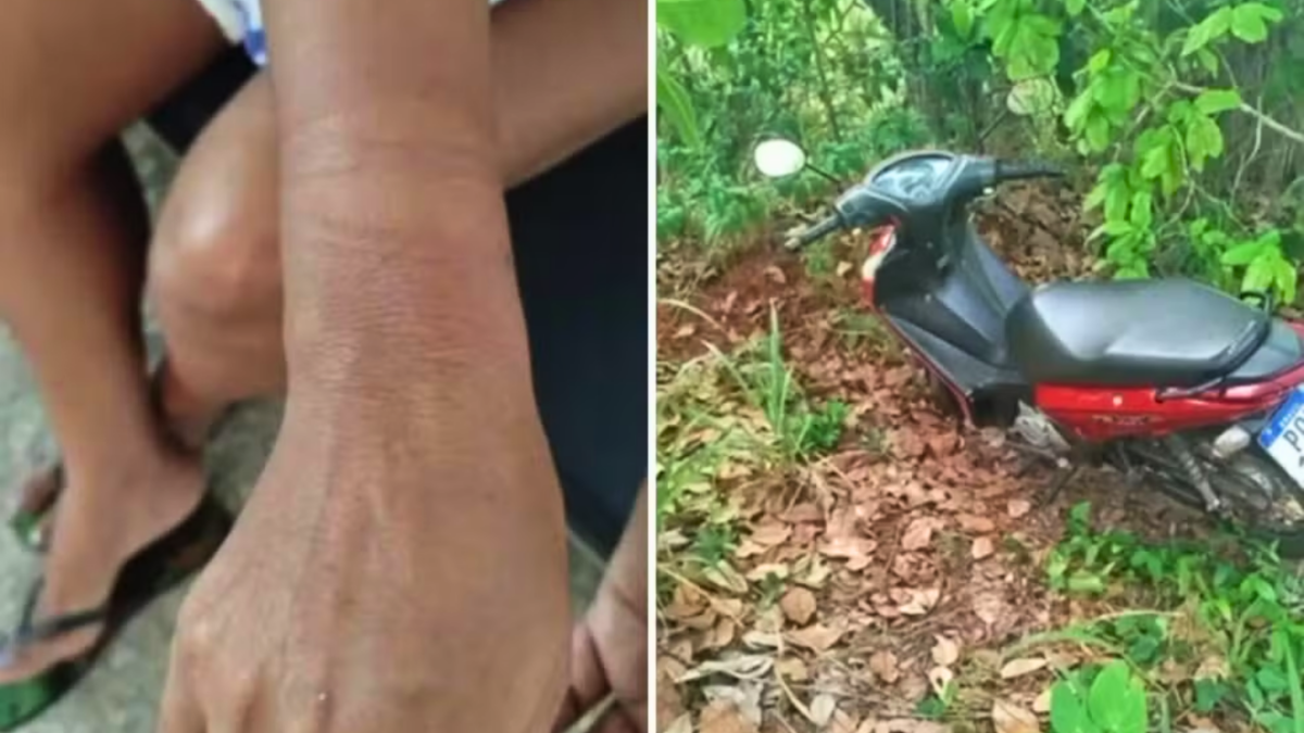PCGO prende homem que estuprou, obrigou mulher a cozinhar e roubou sua moto