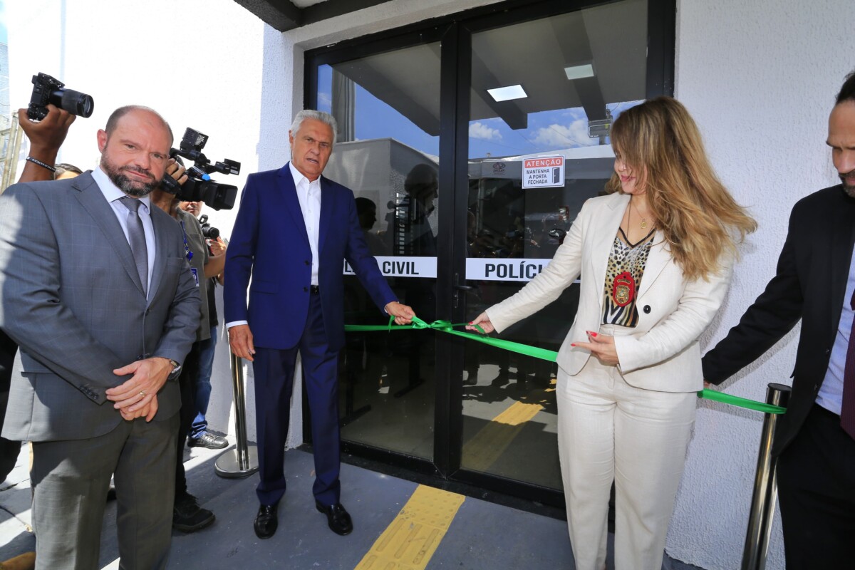 Polícia Civil de Goiás inaugura ampliação e revitalização da Delegacia Estadual de Atendimento Especializado à Mulher (Deaem)