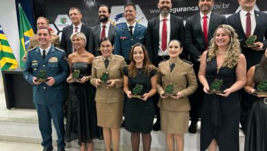 Policiais civis participam da cerimônia de encerramento do curso de Doutorado em Direitos Humanos (PPGDH) de agentes de segurança