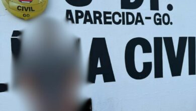 Homem é preso, em Aparecida de Goiânia, após agredir e ameaçar de morte vítima que tentou defender sua companheira