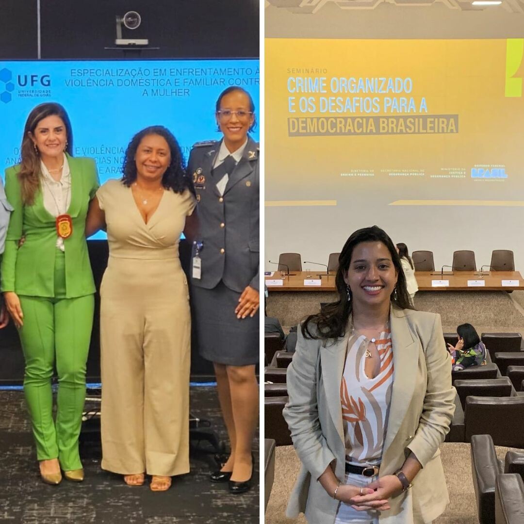 Delegadas da Polícia Civil de Goiás apresentam trabalhos de conclusão de pós-graduação em Encontro da Sec. Nacional de Segurança Pública