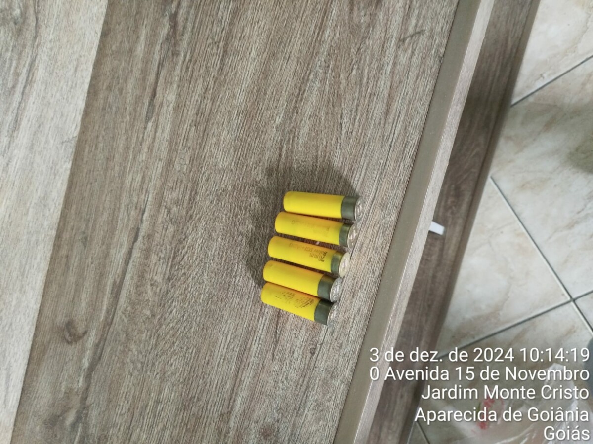 Homem é preso, em Aparecida de Goiânia, por fabricação caseiras de armas