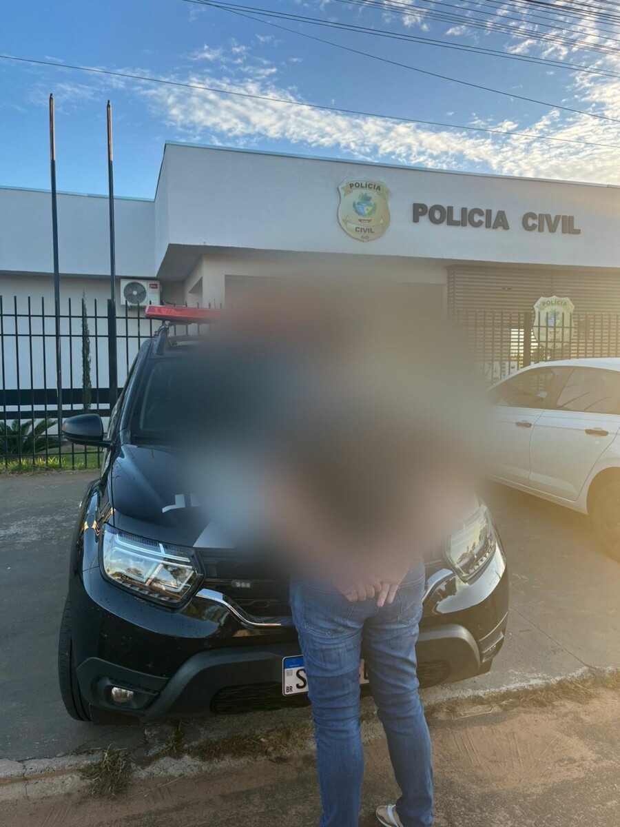 PCGO prende homem por divulgar conteúdo íntimo de vítima como forma de vingança, em Paraúna