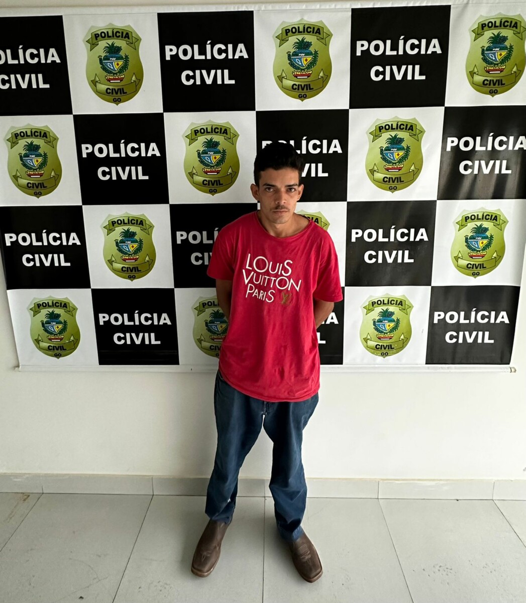 PCGO prende suspeito de roubo contra mulher que estacionava carro próximo a clínica