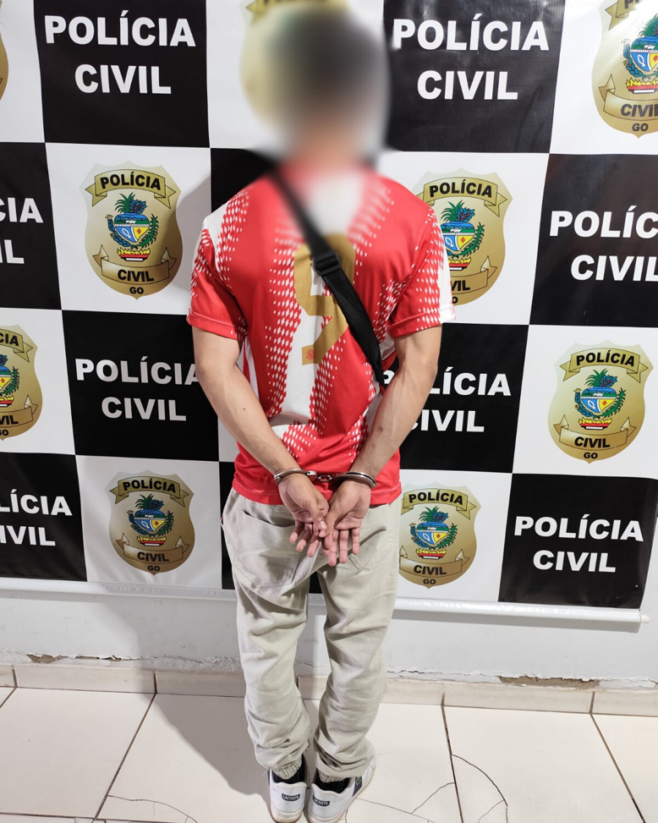 PCGO prende homem em flagrante por furtar celular e gastar benefício social da vítima em Mozarlândia
