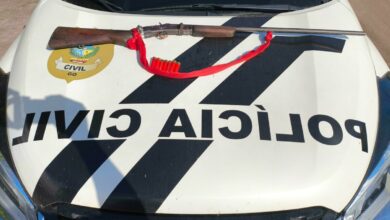 PCGO prende homem por violência doméstica e apreende arma de fpgp