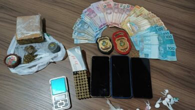 PCGO prende casal em flagrante em Iaciara por tráfico de drogas