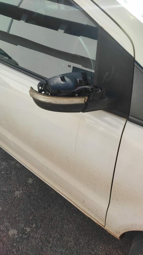 Homem é preso após perseguir ex-companheira e danificar seu carro, em Valparaíso