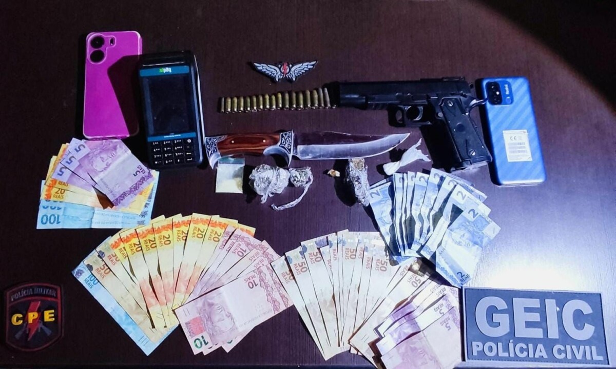 PCGO e PMGO prendem família em Iporá por tráfico de drogas