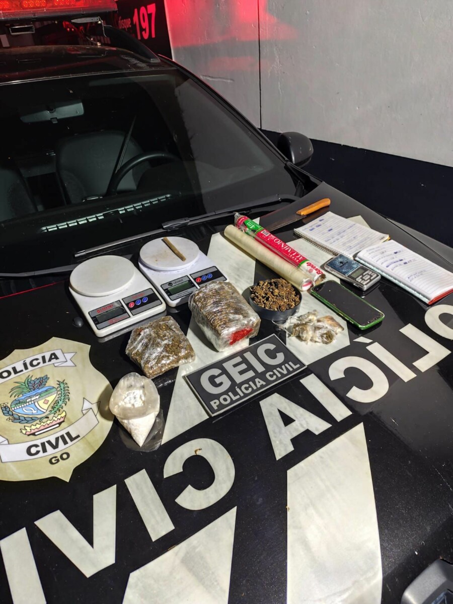 PCGO prende traficante com “super maconha” em Iporá