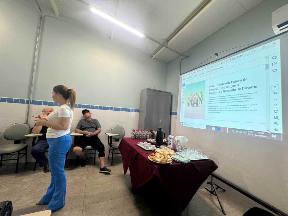 Polícia Civil realiza pealestra na Apae de Goiânia com tema “Construindo um Futuro de Respeito”