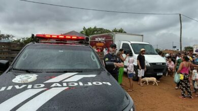 Ação social: PCGO distribui cestas básicas e ovos de Páscoa para crianças em Aparecida de Goiânia