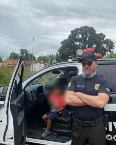 Ação social: PCGO distribui cestas básicas e ovos de Páscoa para crianças em Aparecida de Goiânia