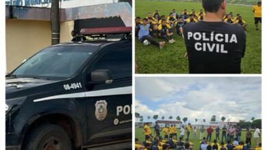 PCGO visita Iporá Esporte Clube e orienta a como evitar fraudes em apostas esportivas