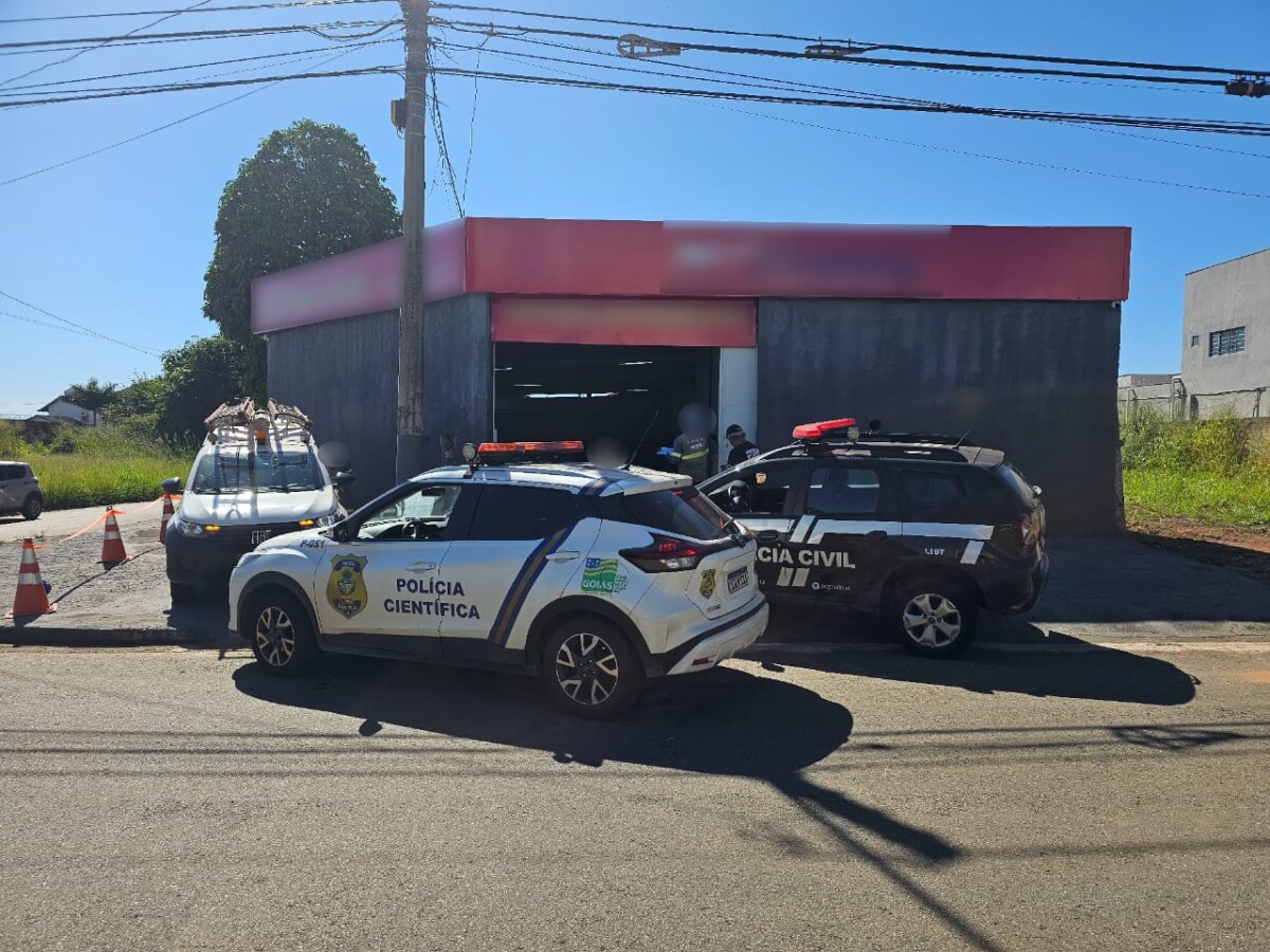 PCGO autua em flagrante dono de oficina de lanternagem por furto de energia elétrica