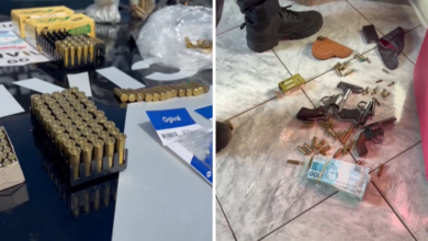 ‘Operação Armamentarium’ PCGO prende pai e filho na posse de um arsenal de armas em Caiapônia