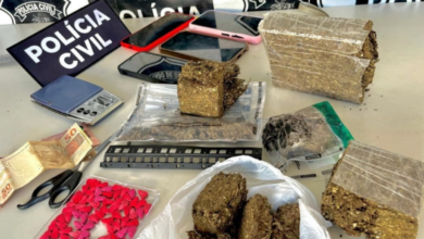 PCGO prende quatro por tráfico e apreende drogas avaliadas em R$30 mil em Minaçu