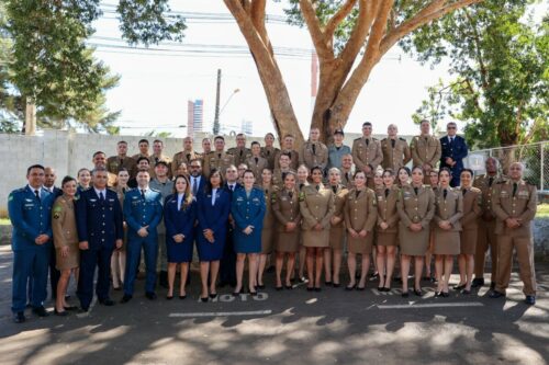 Policial civil conclui Curso de Comunicação Social da Polícia Militar de Goiás e participa de formatura