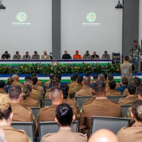 Policial civil conclui Curso de Comunicação Social da Polícia Militar de Goiás e participa de formatura