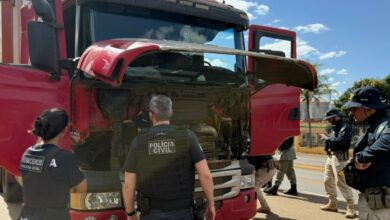 PCGO recebe instrução da PRF sobre abordagem veicular em Jataí