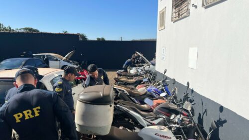 PCGO recebe instrução da PRF sobre abordagem veicular em Jataí