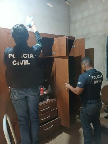 Polícia Civil apreende armas usadas para ameaçar mulher e prende investigado em flagrante