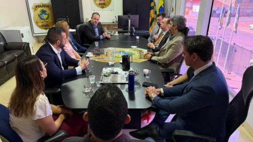 PCGO alinha ações com Judiciário em Jataí para fortalecer proteção às mulheres no Agosto Lilás