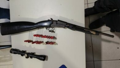 PCGO apreende arma de fogo e munições de investigado por violência doméstica