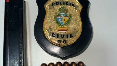 PCGO apreende munições e carregador em cumprimento de mandado em Mineiros