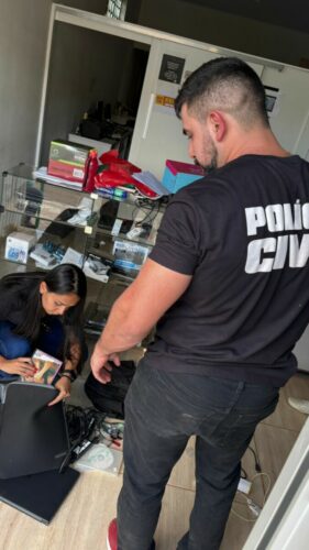 PCGO cumpre mandados de busca em investigação de estupro de vulnerável em Campo Alegre de Goiás