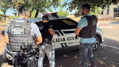 PCGO cumpre prisão preventiva, buscas e apreende arma de fogo de autor de violência doméstica, em Campos Verdes