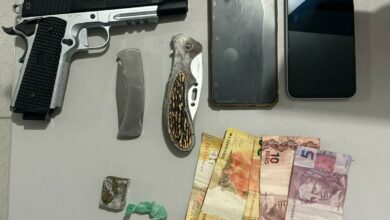 PCGO e PMGO prendem homem em flagrante por tráfico de drogas em Campos Belos