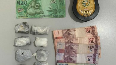 PCGO apreende adolescente por ato infracional análogo ao tráfico de drogas em São Luís de Montes Belos