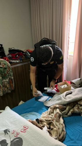 PCGO cumpre mandado de busca e apreensão em apoio à operação “Santo Grão” da PCMT