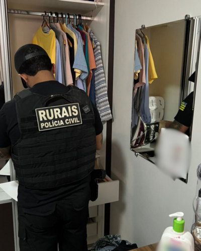 PCGO cumpre mandado de busca e apreensão em apoio à operação “Santo Grão” da PCMT