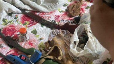 PCGO prende homem em flagrante por agressões, ameaças e posse ilegal de armas em Araguapaz