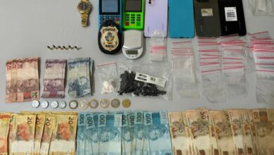PCGO prende traficante em flagrante em São Miguel do Araguaia e apreende drogas e dinheiro