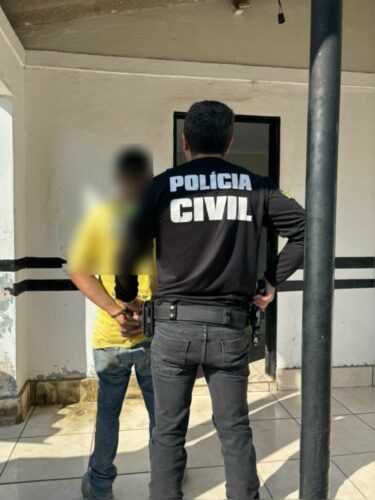 PCGO representa e cumpre mandado de prisão por estupro de vulnerável em Professor Jamil