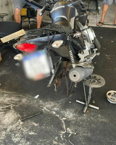 Polícia Civil apreende motocicletas com restrição de roubo e com sinais identificadores adulterados em Senador Canedo