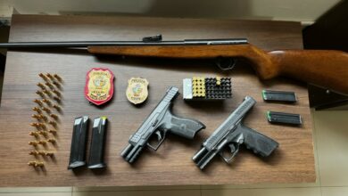 Polícia Civil cumpre buscas e apreende armas usadas por autor de violência doméstica em São Luís de Montes Belos