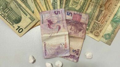 PCGO apreende drogas, dinheiro estrangeiro e pássaro silvestre durante prisão por tráfico em Valparaíso