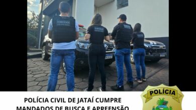 PCGO cumpre mandados de busca em investigação sobre tentativa de homicídio ligada a disputa do tráfico em Jataí