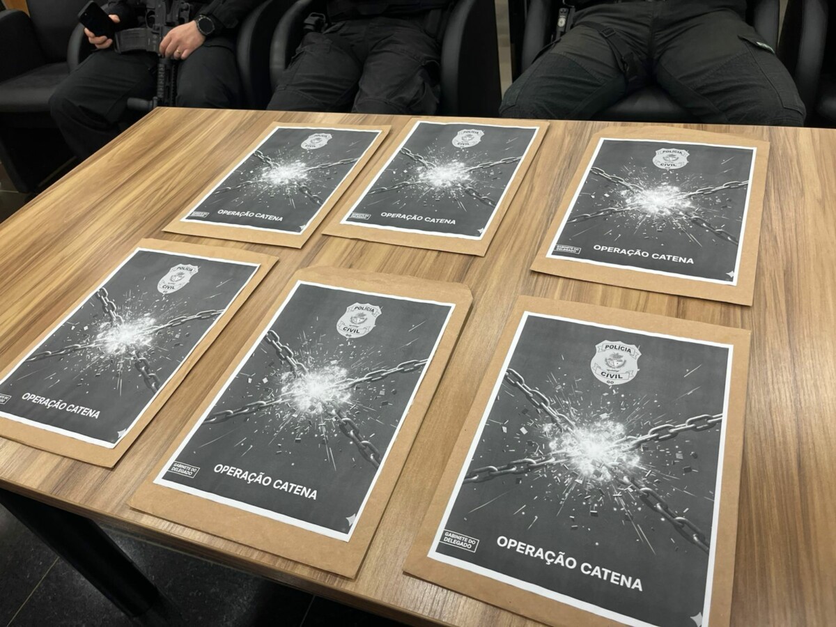 PCGO deflagra ‘Operação Catena’ e desarticula orcrim voltada ao tráfico de drogas e lavagem de capitais