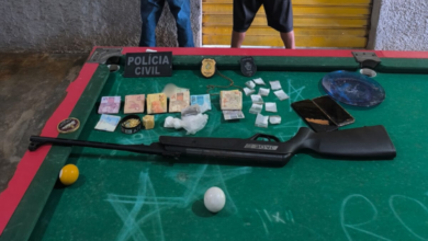 PCGO prende dupla que utilizava bar de Mozarlândia para tráfico de drogas