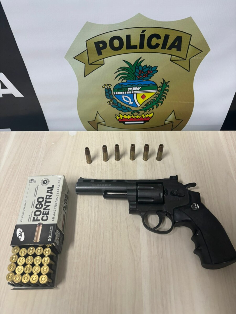 PCGO prende homem por subtração de incapaz e posse de munições em Aparecida de Goiânia