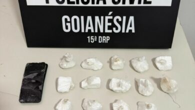 PCGO prende homem por tráfico de drogas e causa prejuízo de aproximadamente R$ 42 mil ao crime