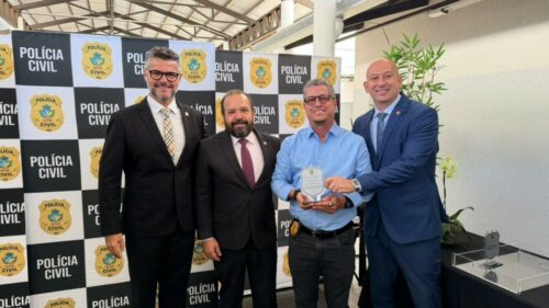 PCGO realiza cerimônia de revitalização da Central Geral de Flagrantes de Goiânia e homenageia policiais civis