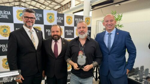 PCGO realiza cerimônia de revitalização da Central Geral de Flagrantes de Goiânia e homenageia policiais civis