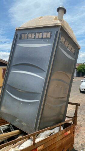 PCGO recupera banheiro químico furtado e apura possível esquema de desvios em eventos