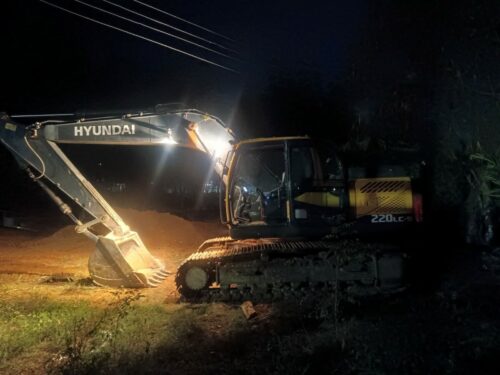 Polícia Civil localiza e recupera retroescavadeira furtada em Niquelândia